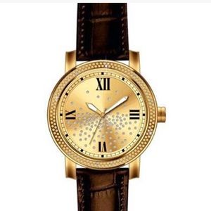 Embellished Crystal and diamond watch